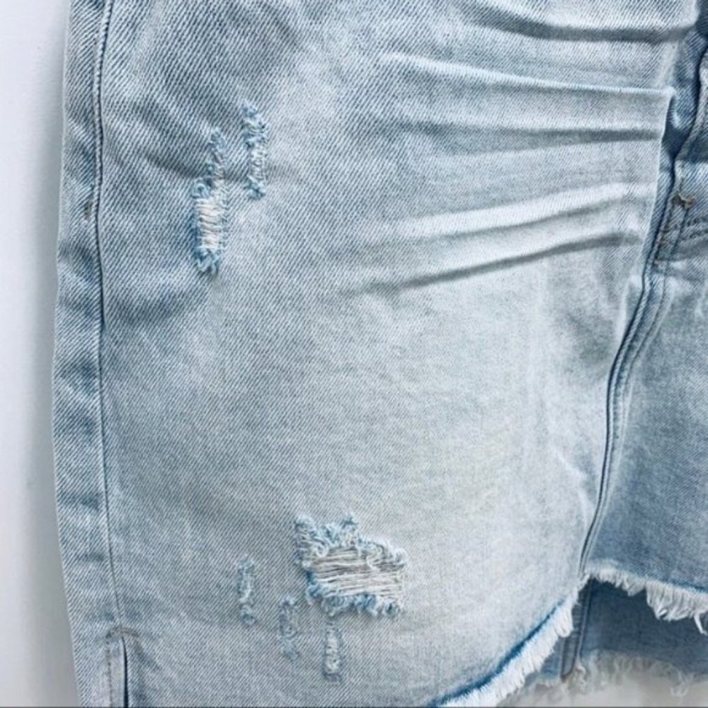 NWT One Teaspoon • High-Waist Denim Mini Skirt, 29 - Picture 10 of 16